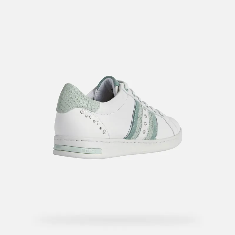 Geox Jaysen Woman white/light green (D151BA08541C0478)