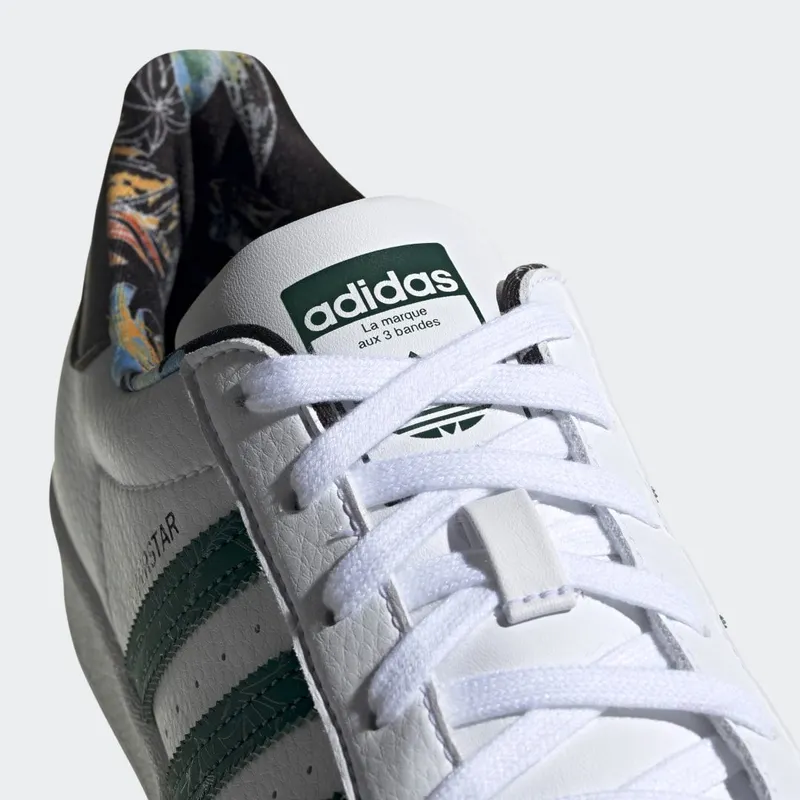 adidas SUPERSTAR W Cloud White / Collegiate Green / Core Black (FZ3630)
