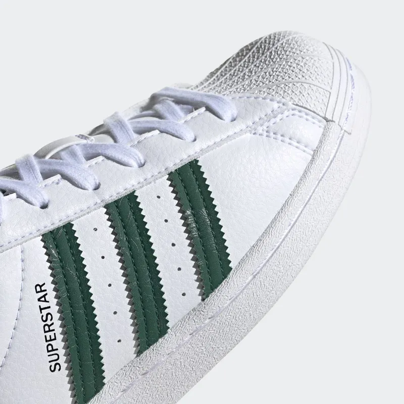 adidas SUPERSTAR W Cloud White / Collegiate Green / Core Black (FZ3630)