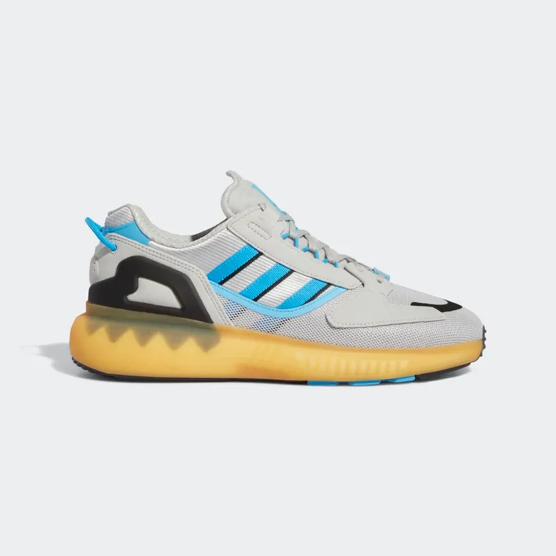 adidas ZX 5K Boost Grey One / Sky Rush / Pulse Amber (GW3039)