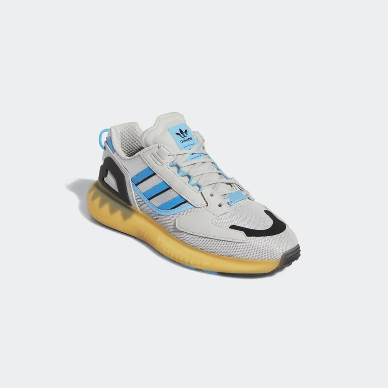 adidas ZX 5K Boost Grey One / Sky Rush / Pulse Amber (GW3039)