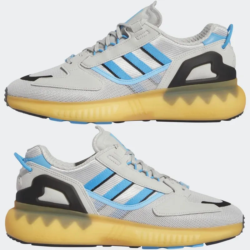 adidas ZX 5K Boost Grey One / Sky Rush / Pulse Amber (GW3039)