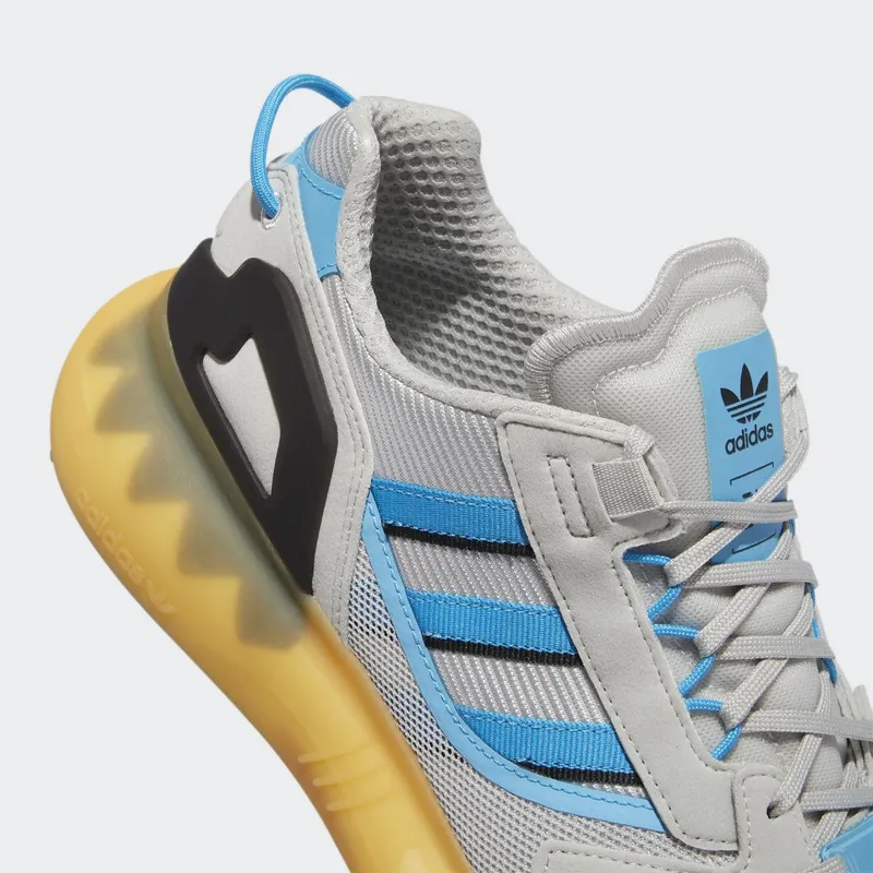 adidas ZX 5K Boost Grey One / Sky Rush / Pulse Amber (GW3039)
