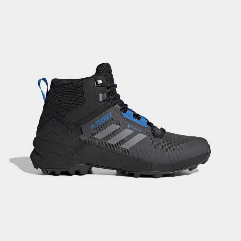 adidas Terrex Swift R3 Mid GORE-TEX Hiking Core Black / Grey Three / Blue Rush (GZ0347)