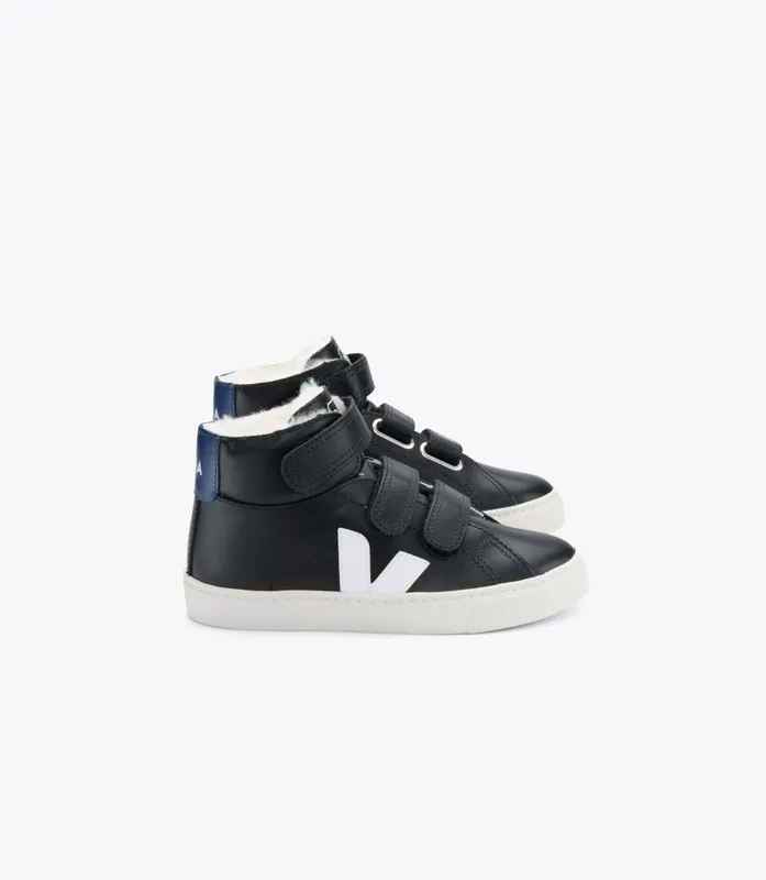 Veja ESPLAR MID FURED BLACK WHITE COBALT (RMV082035)