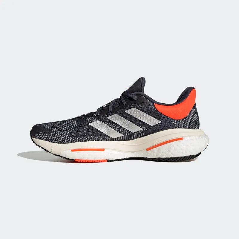 adidas Solarglide 5 Shadow Navy / Silver Metallic / Impact Orange (GX6706)