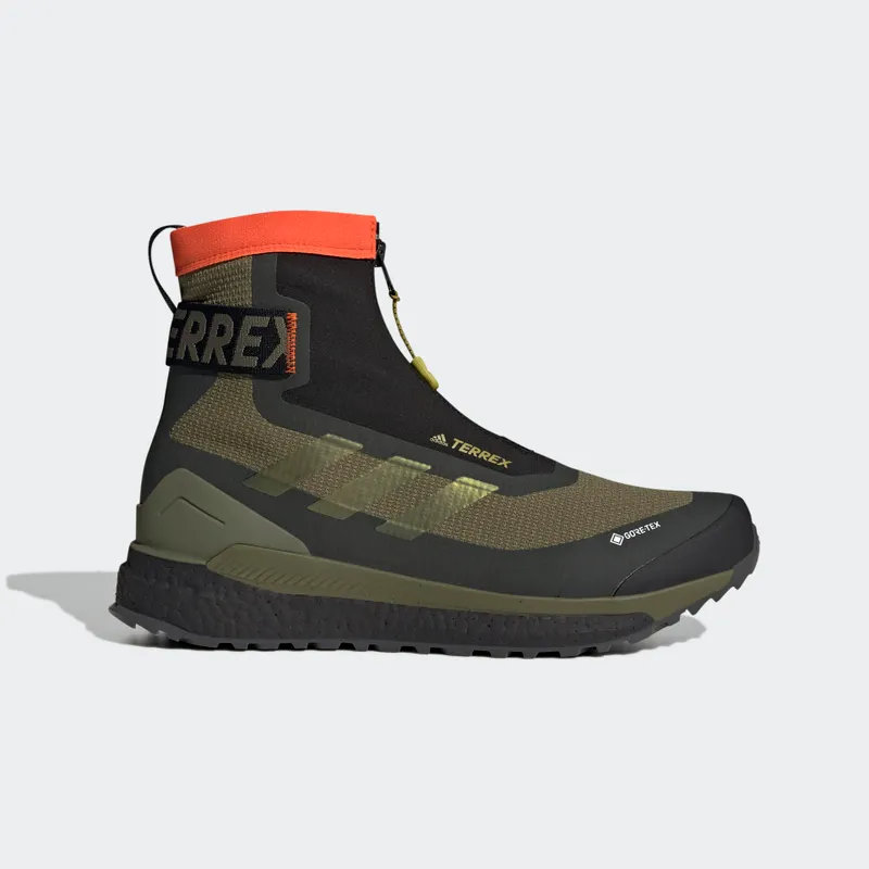 adidas Terrex Free Hiker COLD.RDY Hiking Focus Olive / Pulse Olive / Impact Orange (GY6757)