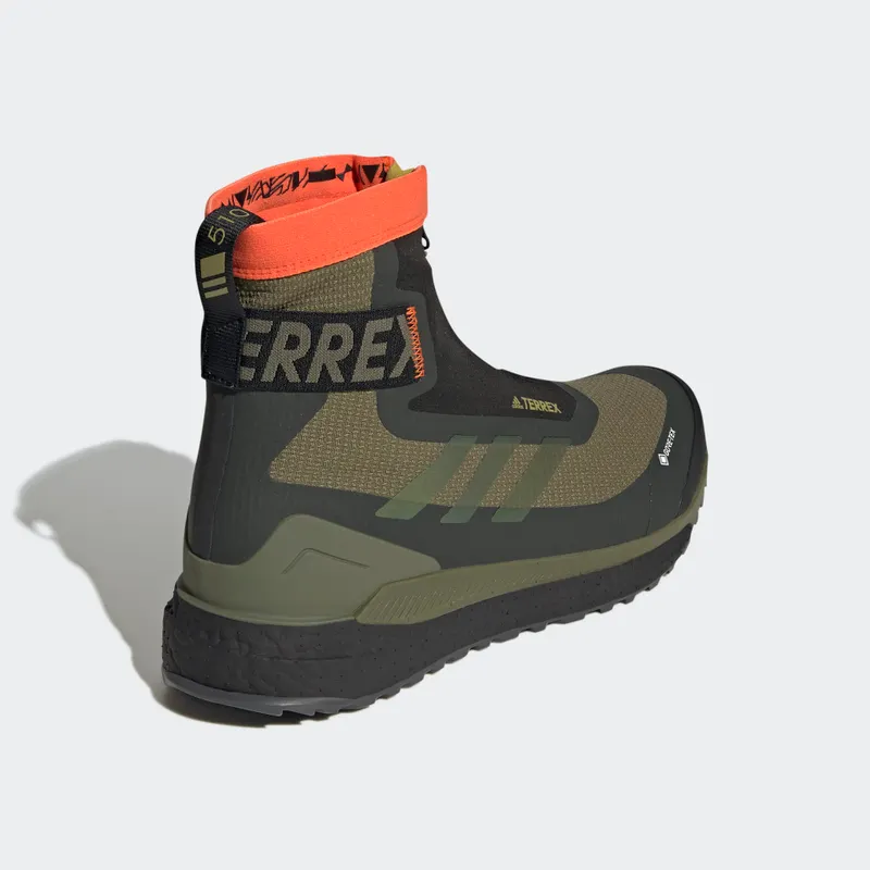 adidas Terrex Free Hiker COLD.RDY Hiking Focus Olive / Pulse Olive / Impact Orange (GY6757)