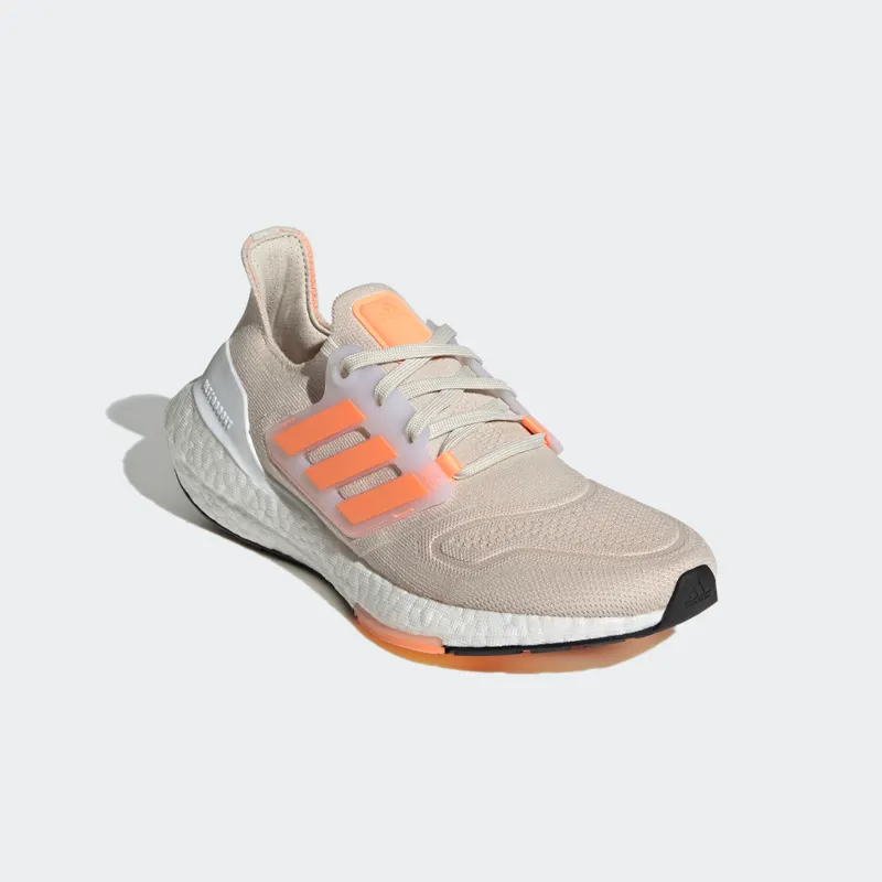 adidas ULTRABOOST 22 SCHOENEN Aluminium / Beam Orange / Core Black (GX6666)