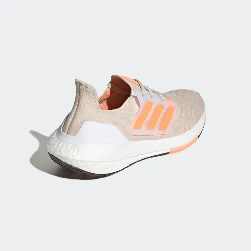 adidas ULTRABOOST 22 SCHOENEN Aluminium / Beam Orange / Core Black (GX6666)