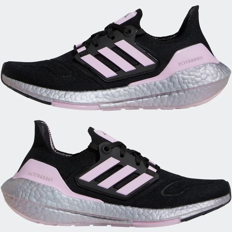 adidas Ultraboost 22 Core Black / Bliss Lilac / Almost Pink (HP2480)