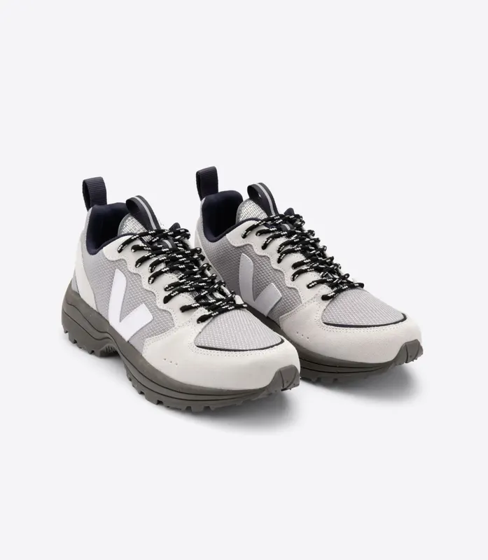 Veja VENTURI B-MESH SILVER WHITE KAKI SOLE (VT012264)