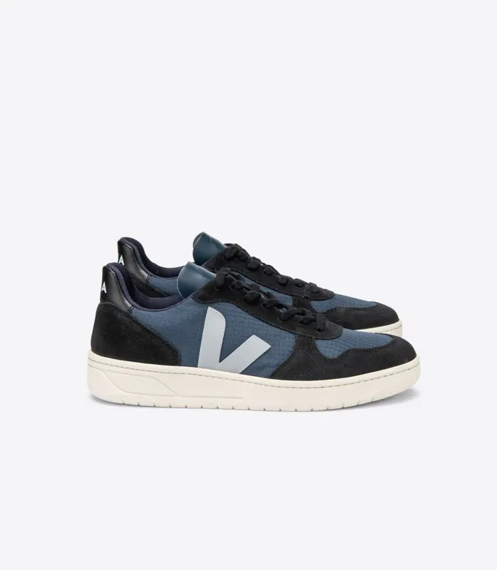Veja V-10 RIPSTOP NAUTICO OXFORD GREY BLACK (VX0102677)