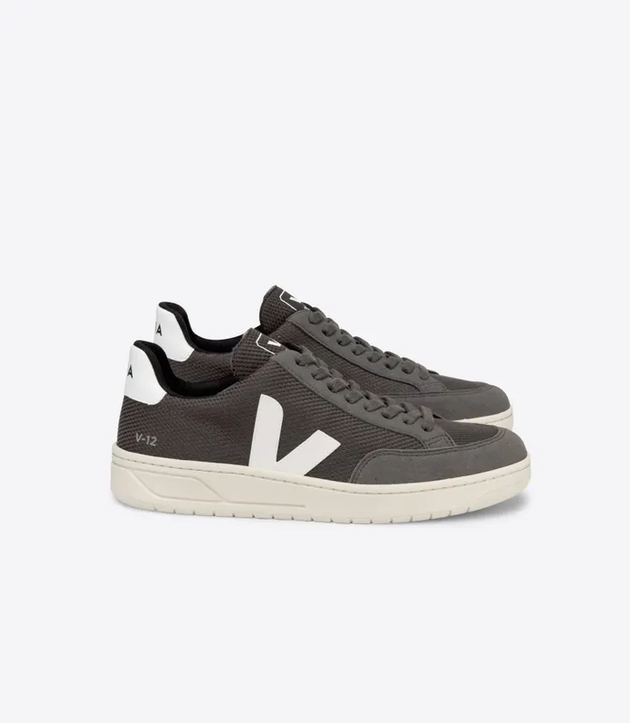 Veja V-12 VEGAN B-MESH GRAFITE WHITE (XD0102807A)