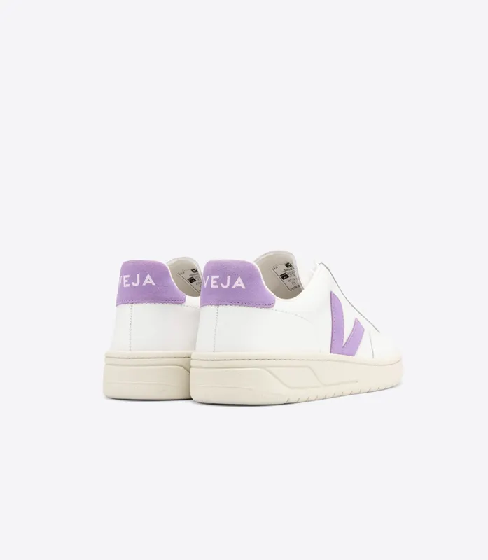 Veja V-12 LEATHER WHITE LAVANDE (XD0202704)