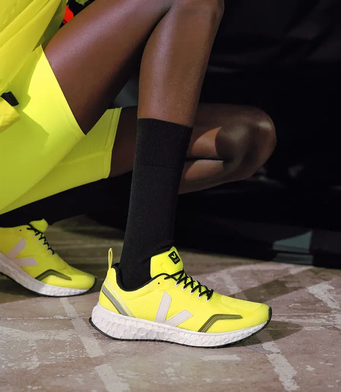 Veja CONDOR MESH JAUNE FLUO WHITE (CD012132)