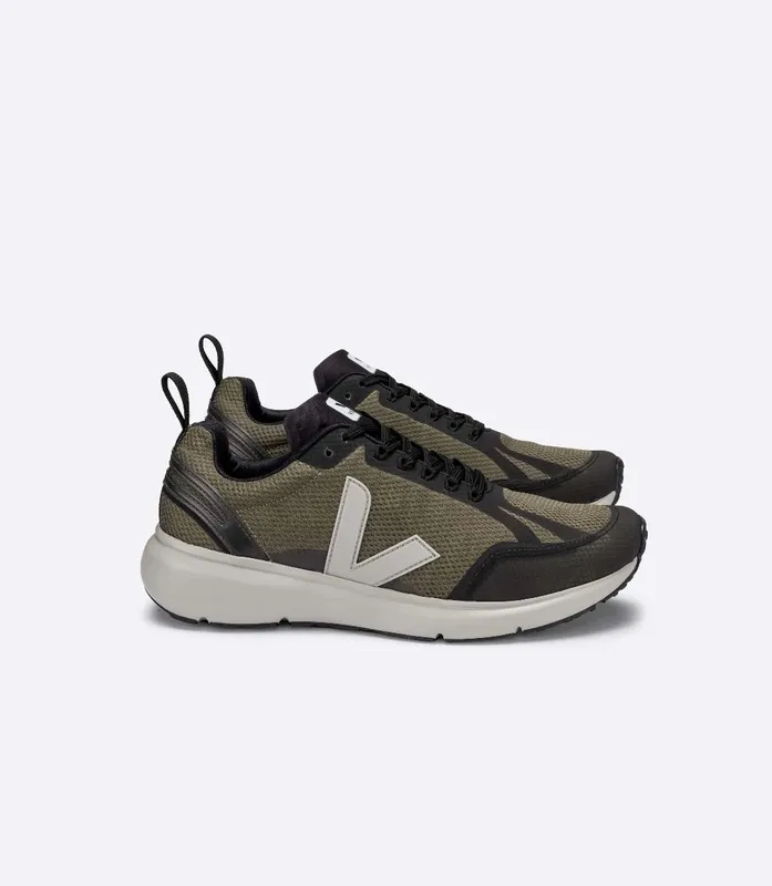 Veja CONDOR 2 ALVEOMESH KAKI OXFORD GREY BLACK (CL012459)