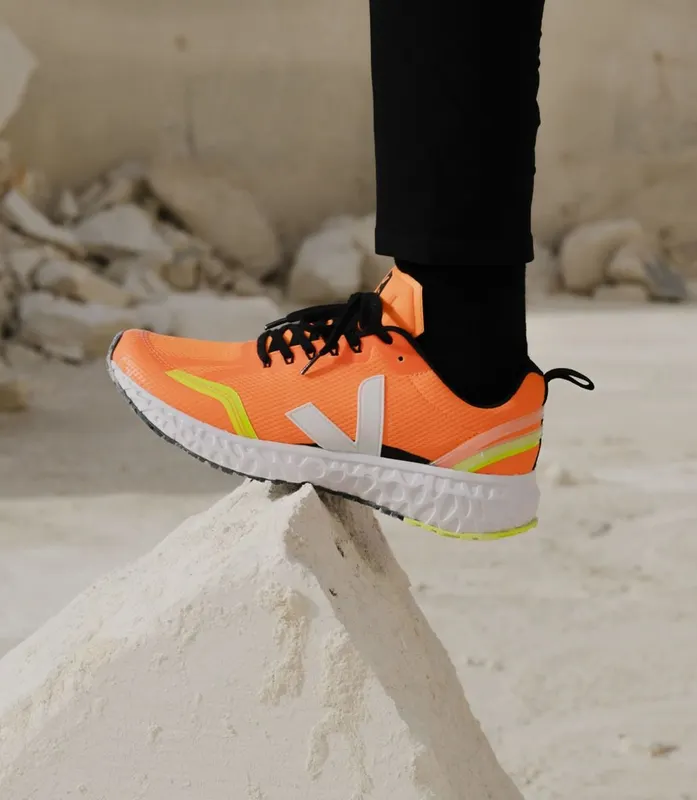 Veja CONDOR MESH NEON ORANGE WHITE (CD012302)