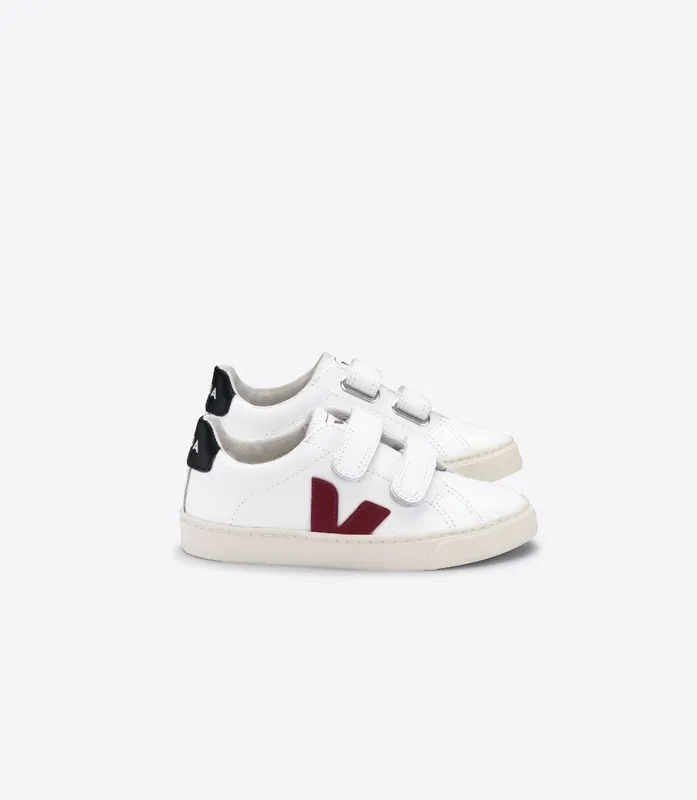 Veja ESPLAR LEATHER WHITE MARSALA BLACK (RSV021969)