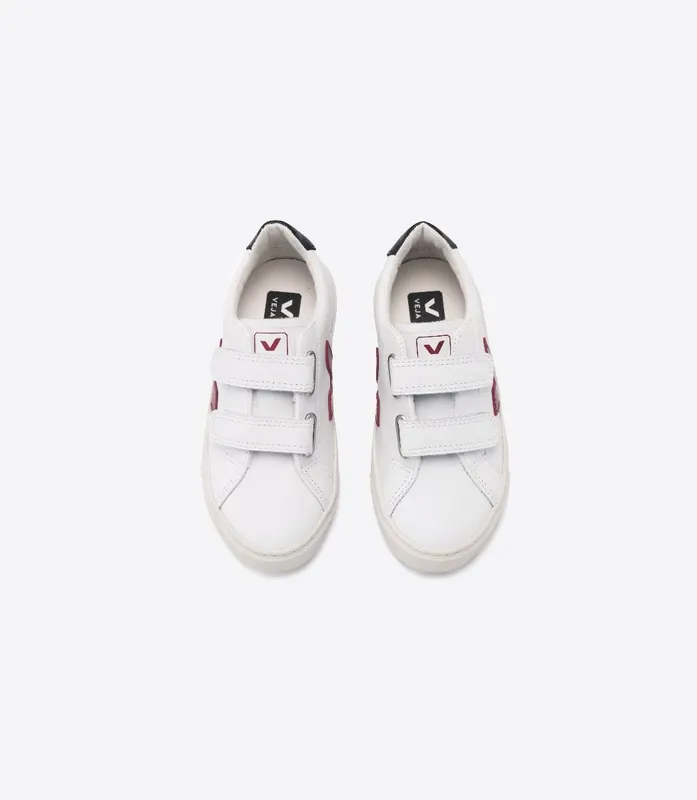 Veja ESPLAR LEATHER WHITE MARSALA BLACK (RSV021969)