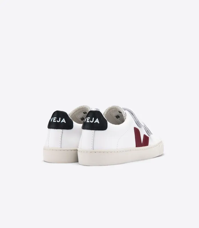 Veja ESPLAR LEATHER WHITE MARSALA BLACK (RSV021969)