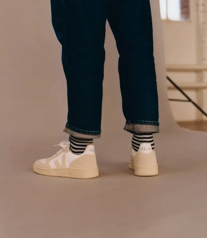 Veja V-10 B-MESH WHITE NATURAL PIERRE (VX012499)