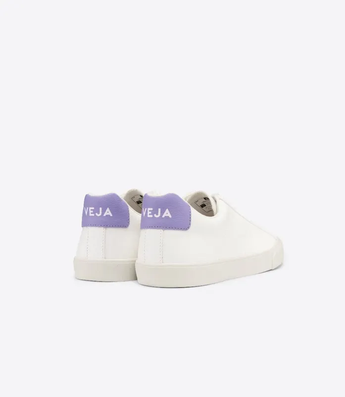 Veja ESPLAR CHROMEFREE LEATHER WHITE LAVANDE (EA0502619)