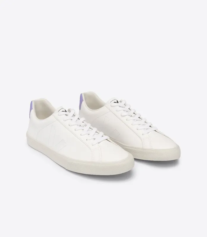 Veja ESPLAR CHROMEFREE LEATHER WHITE LAVANDE (EA0502619)