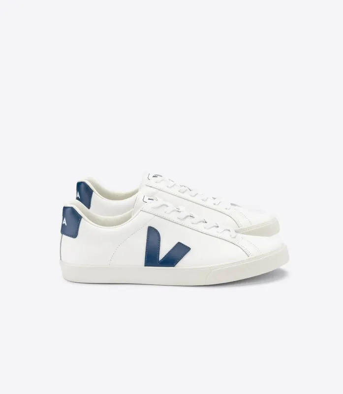 Veja ESPLAR LEATHER WHITE COBALT (EO0202939A)