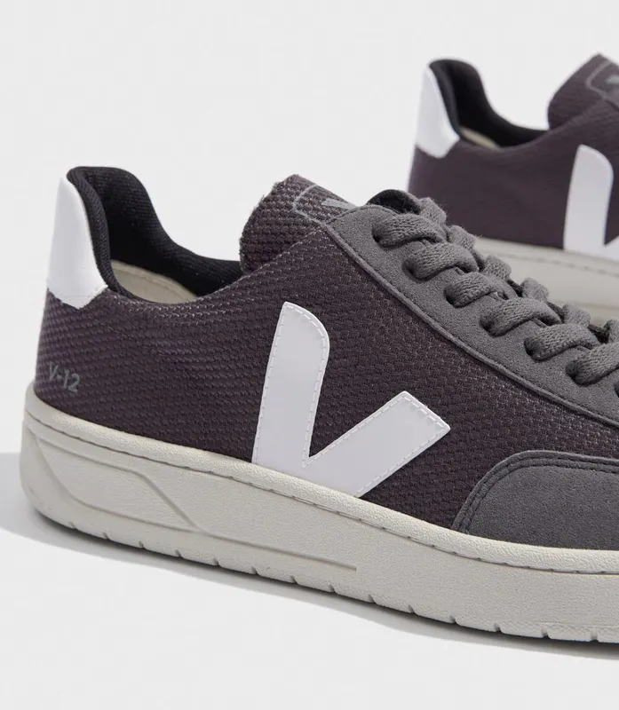 Veja V-12 VEGAN B-MESH GRAFITE WHITE (XD0102807A)