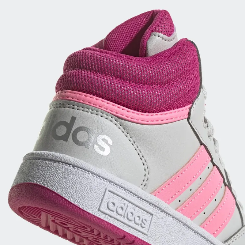 adidas Hoops Mid Grey One / Beam Pink / Team Real Magenta (GZ1929)
