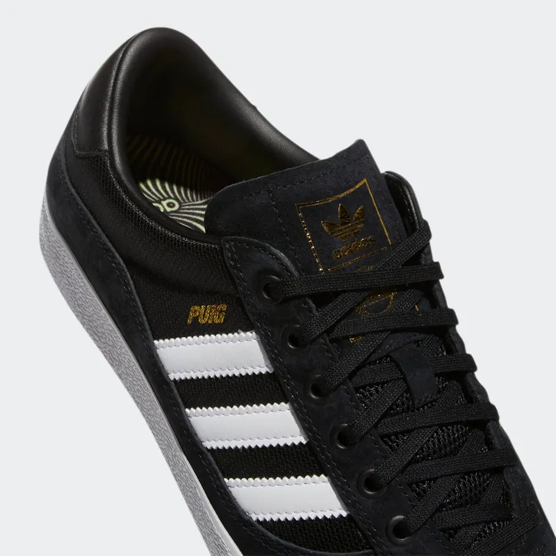 adidas Puig Indoor Core Black / Cloud White / Pulse Lime (GW5614)