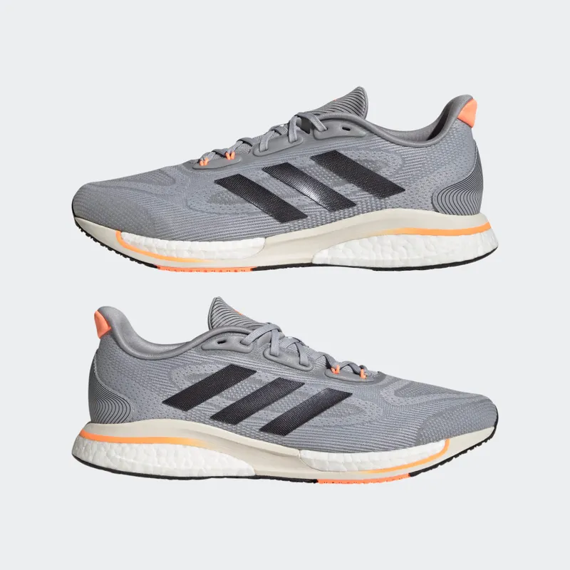 adidas Supernova+ Halo Silver / Shadow Navy / Beam Orange (GY1770)