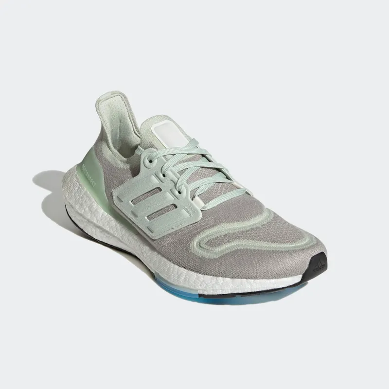 adidas Ultraboost 22 Metal Grey / Linen Green / Off White (GY7285)