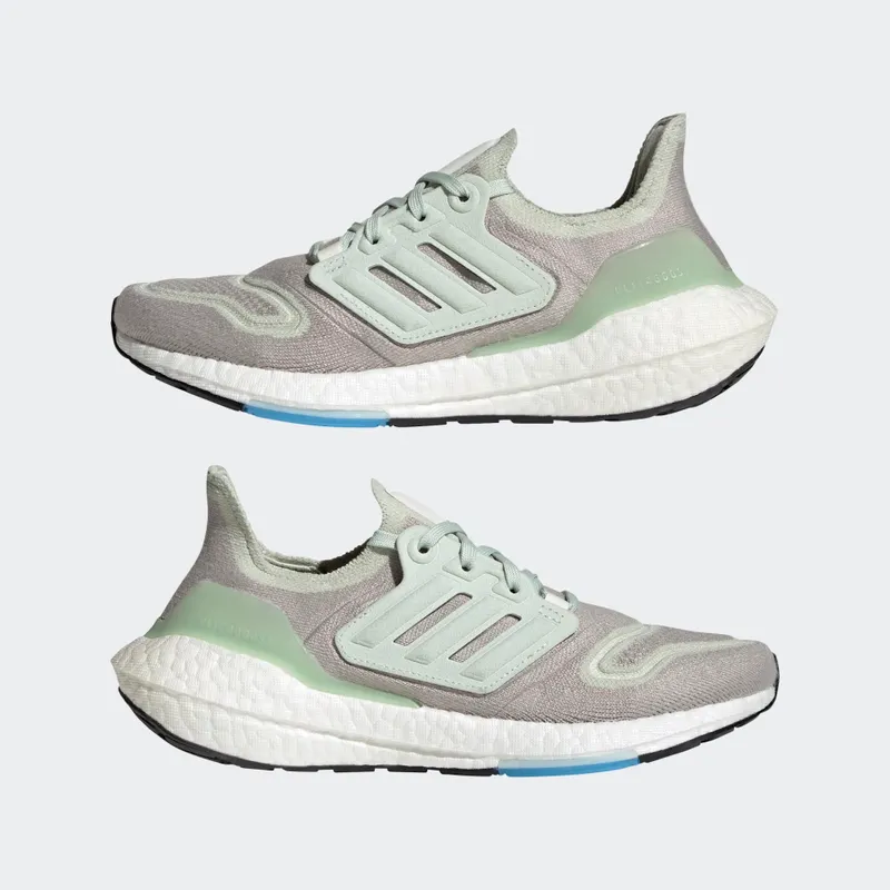 adidas Ultraboost 22 Metal Grey / Linen Green / Off White (GY7285)