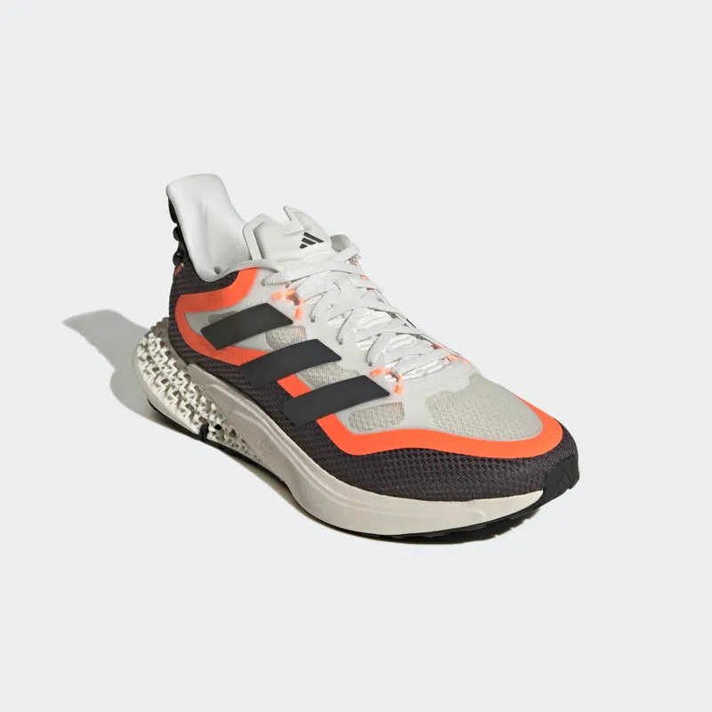 adidas adidas 4DFWD Pulse 2 Running Crystal White / Night Metallic / Solar Orange (GX9285)