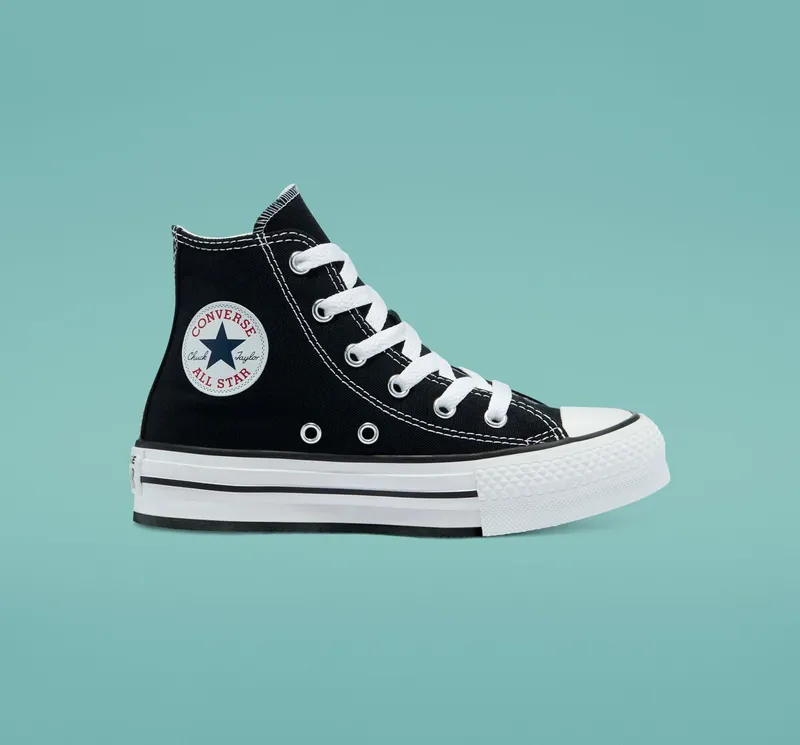Converse Converse Color EVA Platform Chuck Taylor All Star Zwart/wit/zwart (671107C)