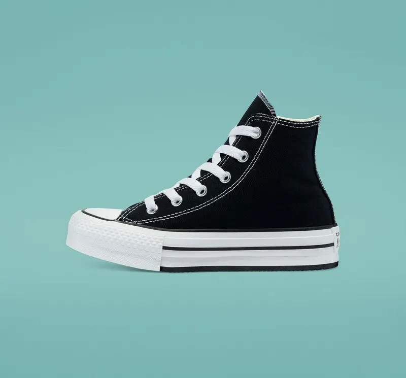 Converse Converse Color EVA Platform Chuck Taylor All Star Zwart/wit/zwart (671107C)