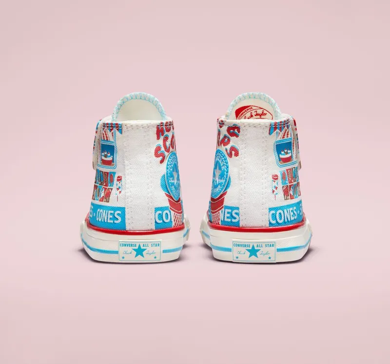 Converse Chuck 70 Easy-On Frozen Treats Wit/baltic Blue/soft Red (A00397C)