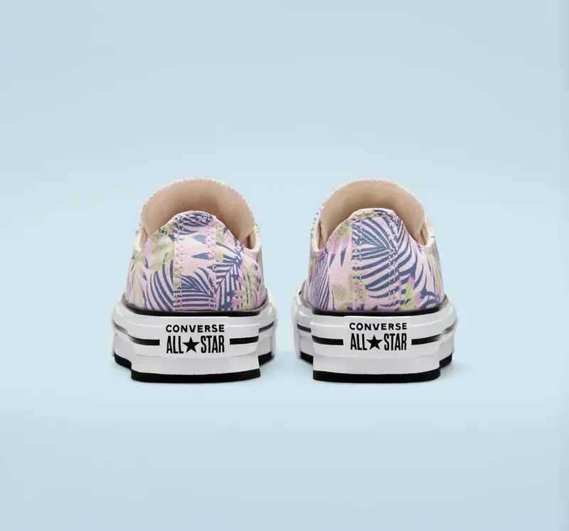 Converse Chuck Taylor All Star EVA Lift Platform Bright Plants Pink Foam/washed Indigo (A00447C)