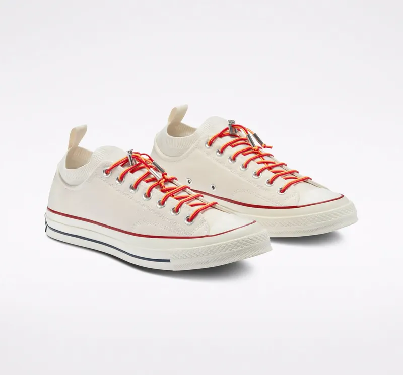 Converse Chuck 70 Easy-On Knit Egret Slip On (A02099C)