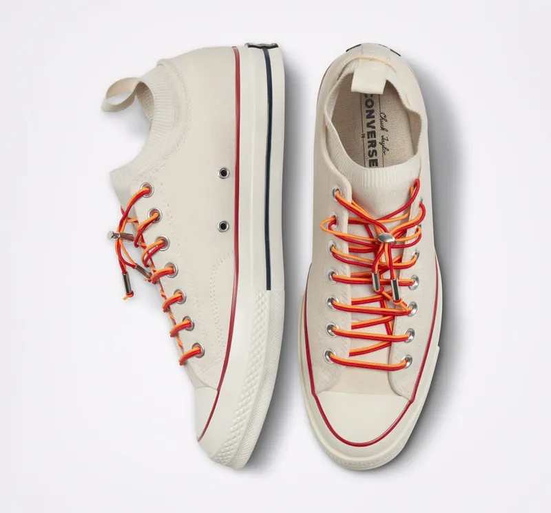 Converse Chuck 70 Easy-On Knit Egret Slip On (A02099C)
