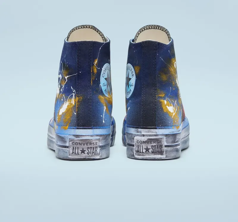 Converse Chuck Taylor All Star Lift Platform Multicolor Splash Multicolor Splash (A03258C)