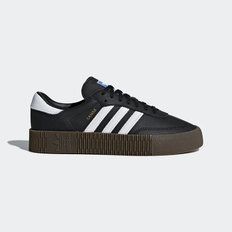 adidas SAMBAROSE Core Black / Cloud White / Gum5 (B28156)