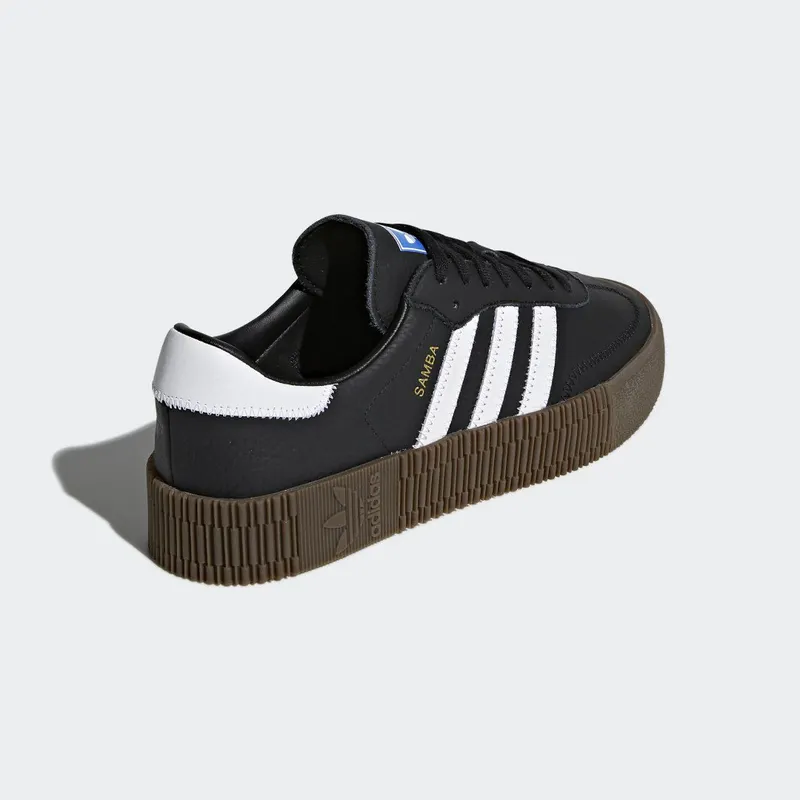 adidas SAMBAROSE Core Black / Cloud White / Gum5 (B28156)