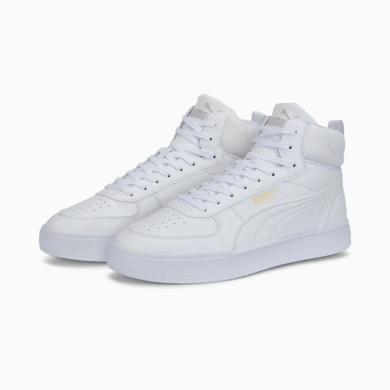 Puma Caven halfhoge Goud/Grijs/Wit (385843-01)
