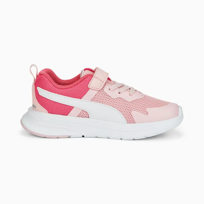 Puma Evolve Run mesh met alternatieve sluiting Wit/Bruin (386239-03)