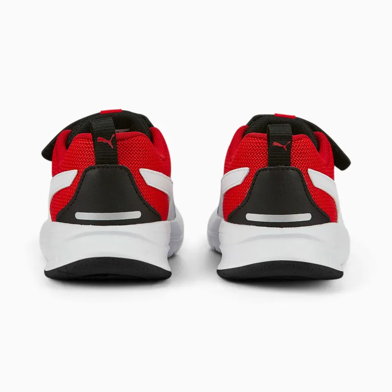 Puma Evolve Run mesh met alternatieve sluiting Wit/Zwart (386239-01)