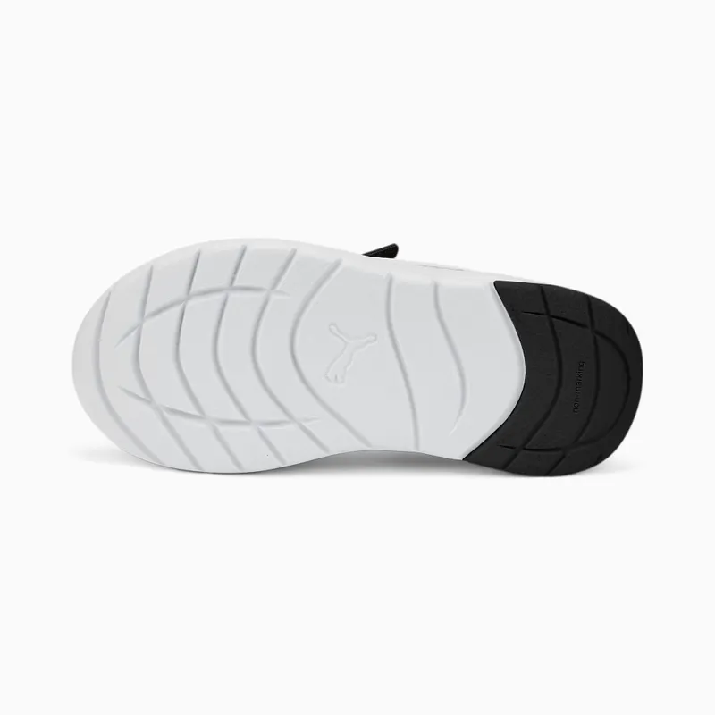 Puma Evolve Run mesh met alternatieve sluiting Wit/Zwart (386239-01)
