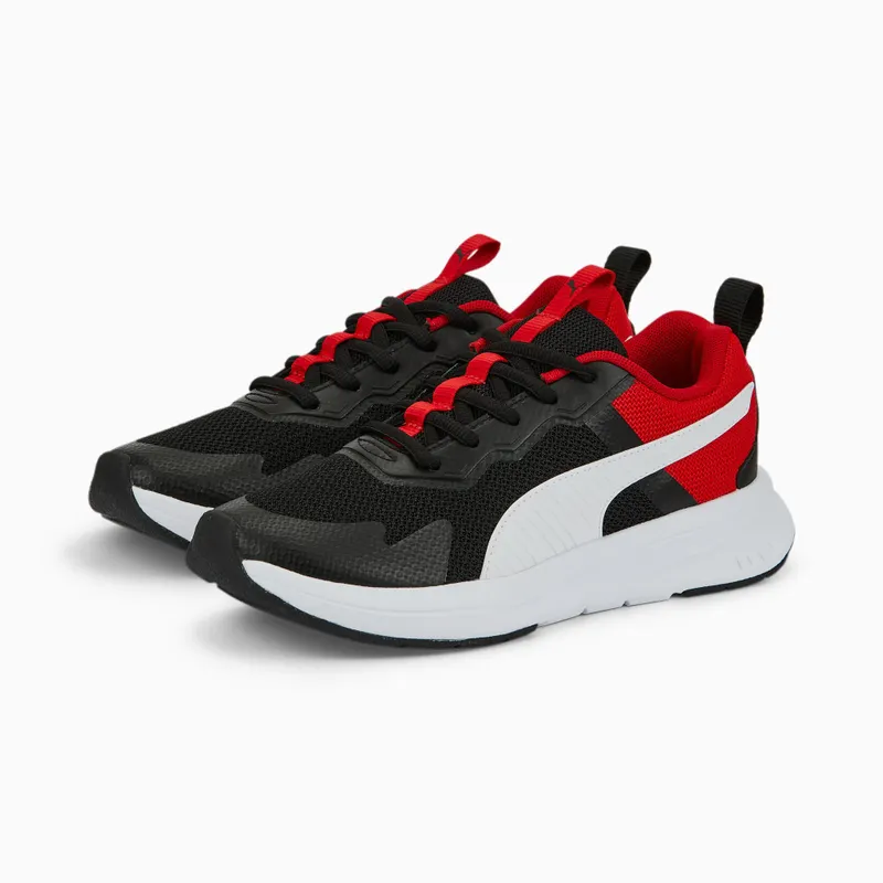 Puma Evolve Run mesh Wit/Zwart (386238-01)